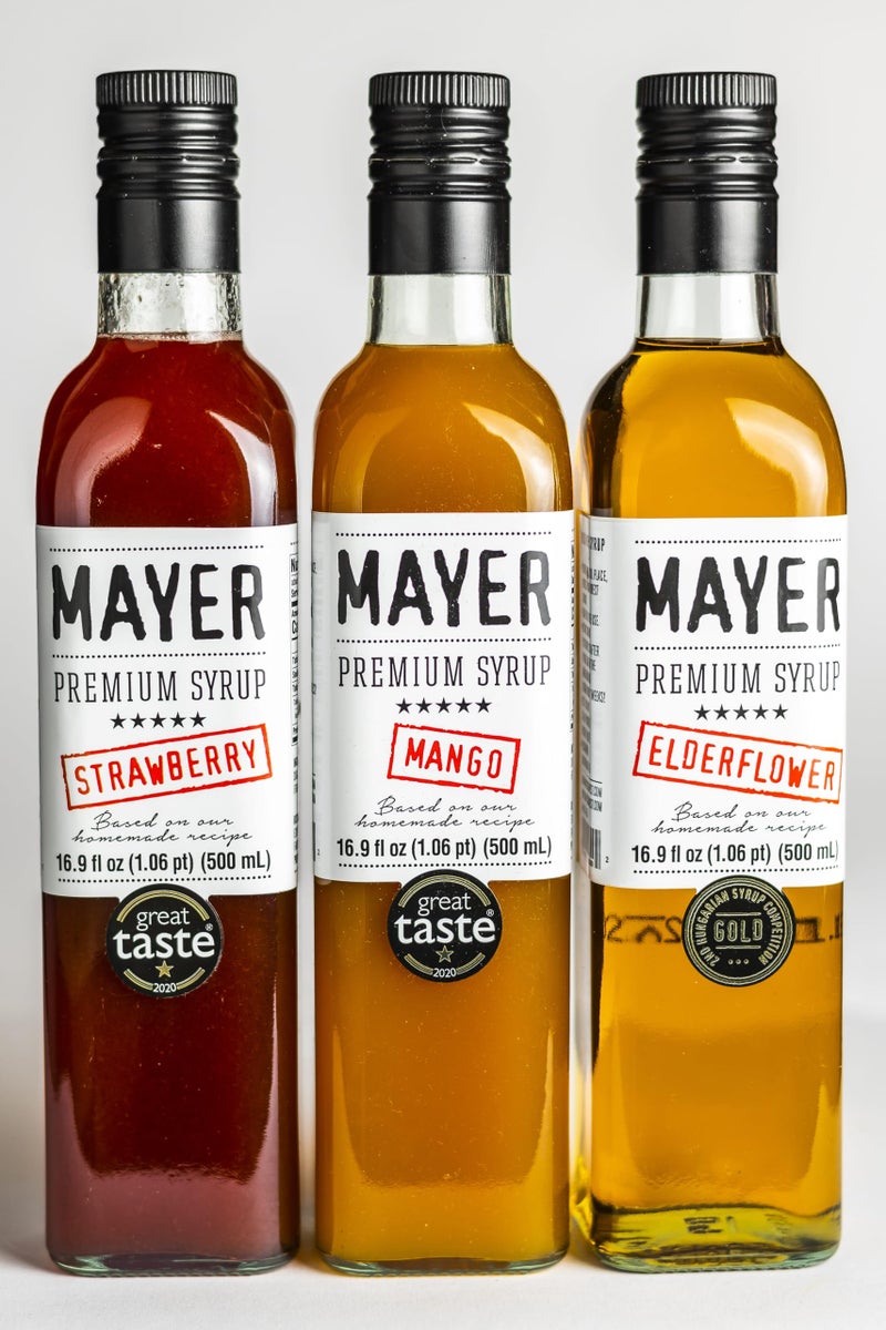 Mayer Mango Syrup for Drinks, Premium Hungarian Fruit Syrup for Cocktails, Smoothies, Lemonade, Desserts -Rich Taste, No Artificial Flavor, No Additives -Award Winning Artisanal Beverage 16 Oz, 1Pack - Image 4